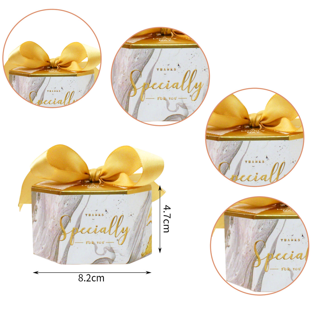 Luxury Champagne Gift Box, Set of 10 Premium Hand Craft Gift Box