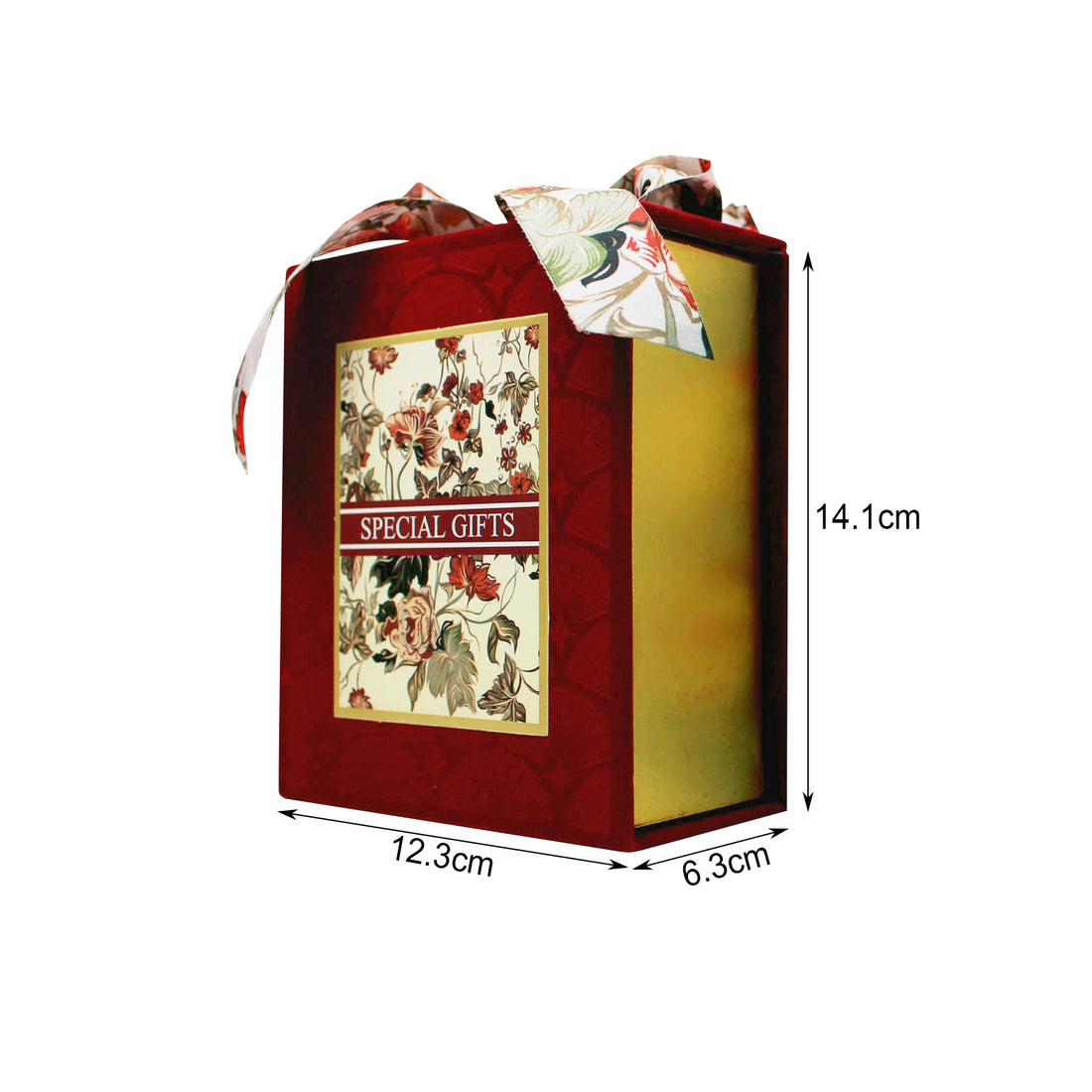 Floral Gift Box With Bow, Special Gift Box, Premium Craft Gift Box