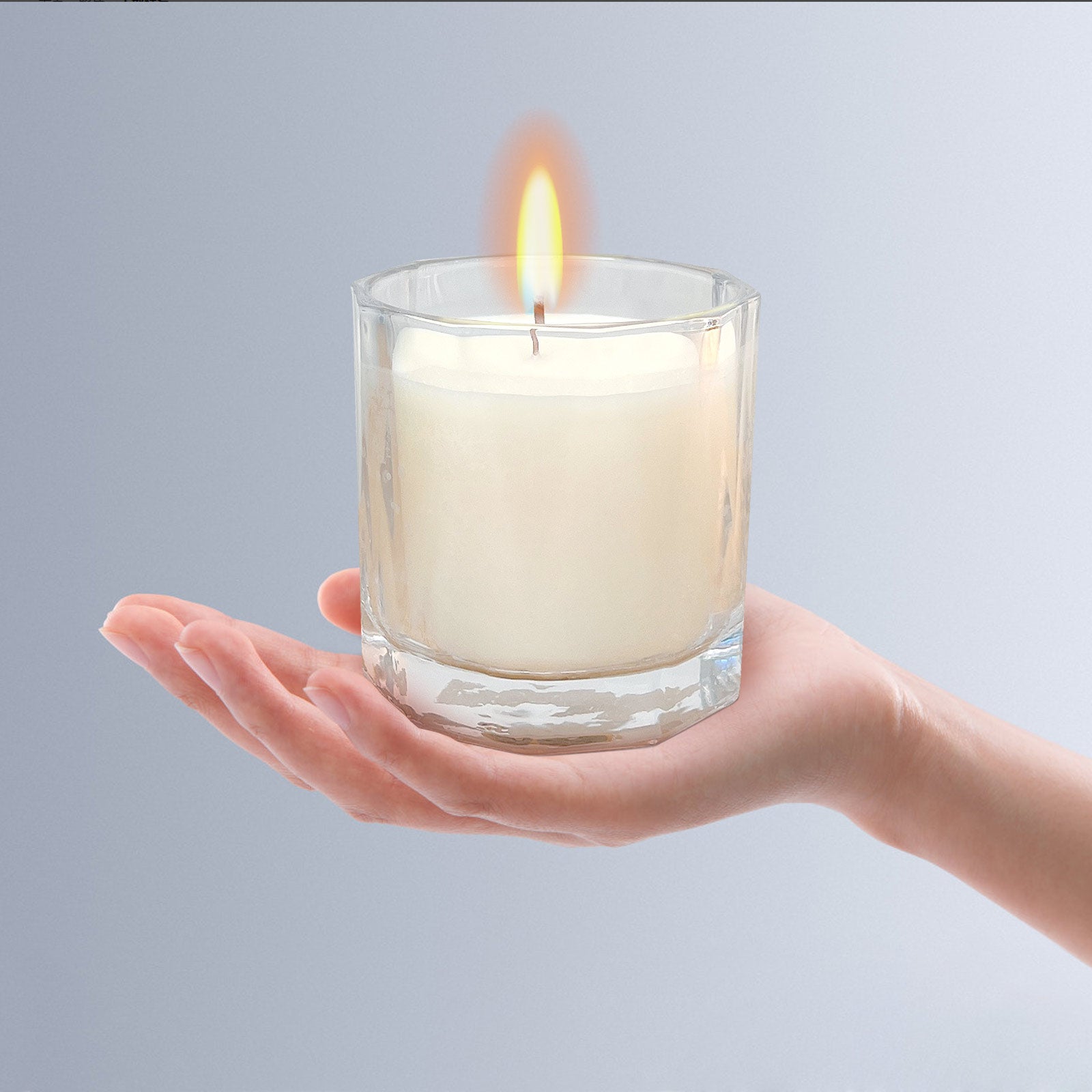 Soy Wax Candles, Serena Jar Candle, Decorative Candles in Jars (150g)
