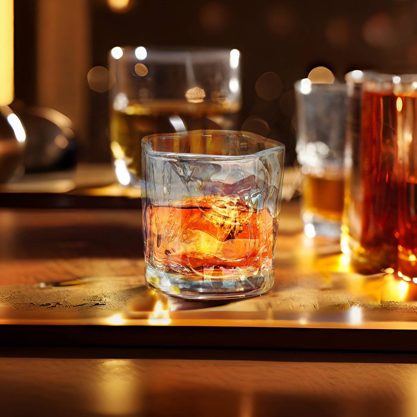 Premium Drinking Glass, Handmade Everyday Use Whiskey Glass