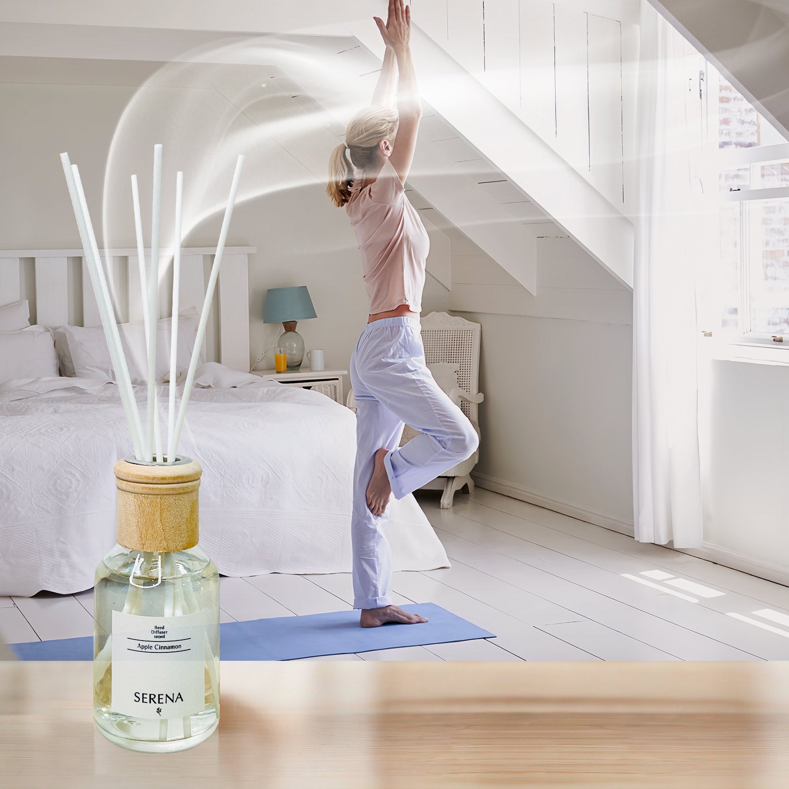 Reed Oil Diffuser for Home Fragrance, Air Freshener (100ml)