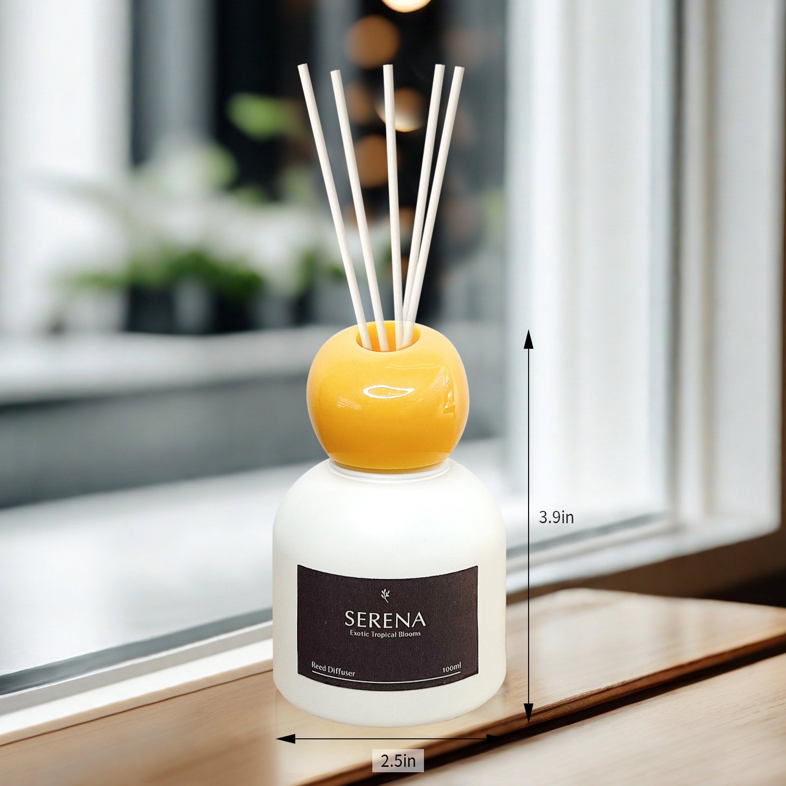 Reed Oil Diffuser for Home Fragrance, Air Freshener (100ml)