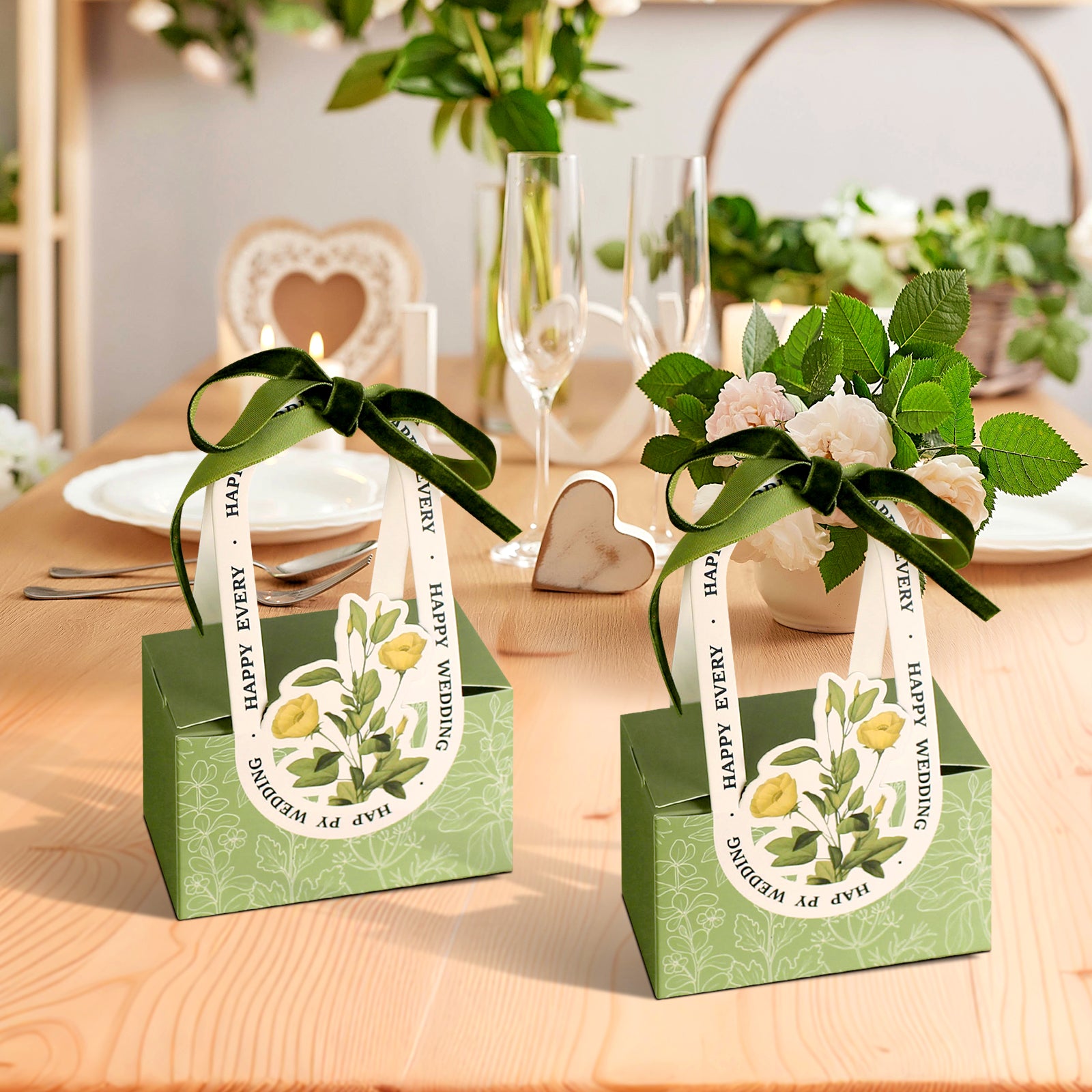 Wedding Candy Box Set of 10, Premium Curated Craft Gift Box