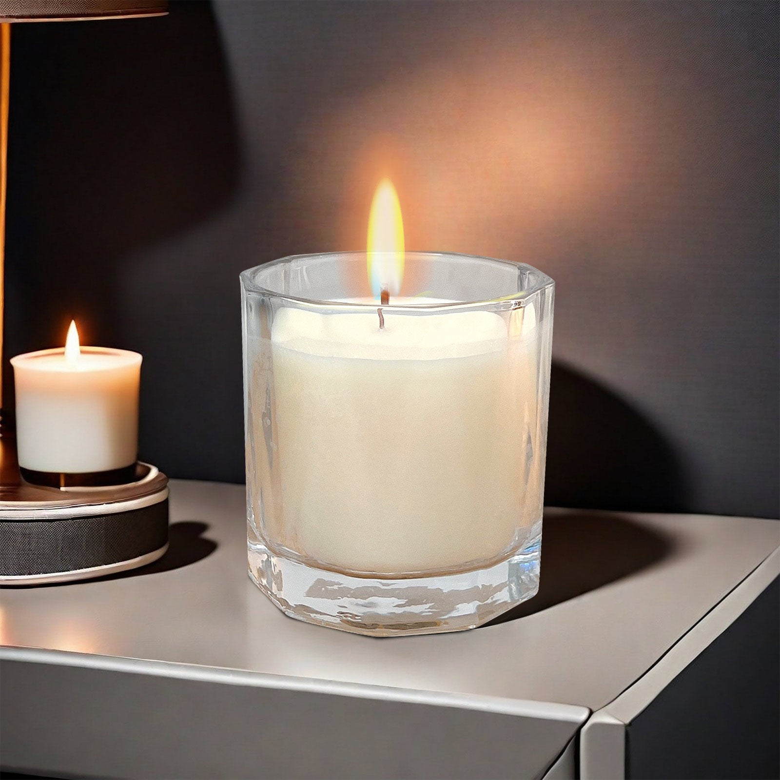 Soy Wax Candles, Serena Jar Candle, Decorative Candles in Jars (150g)
