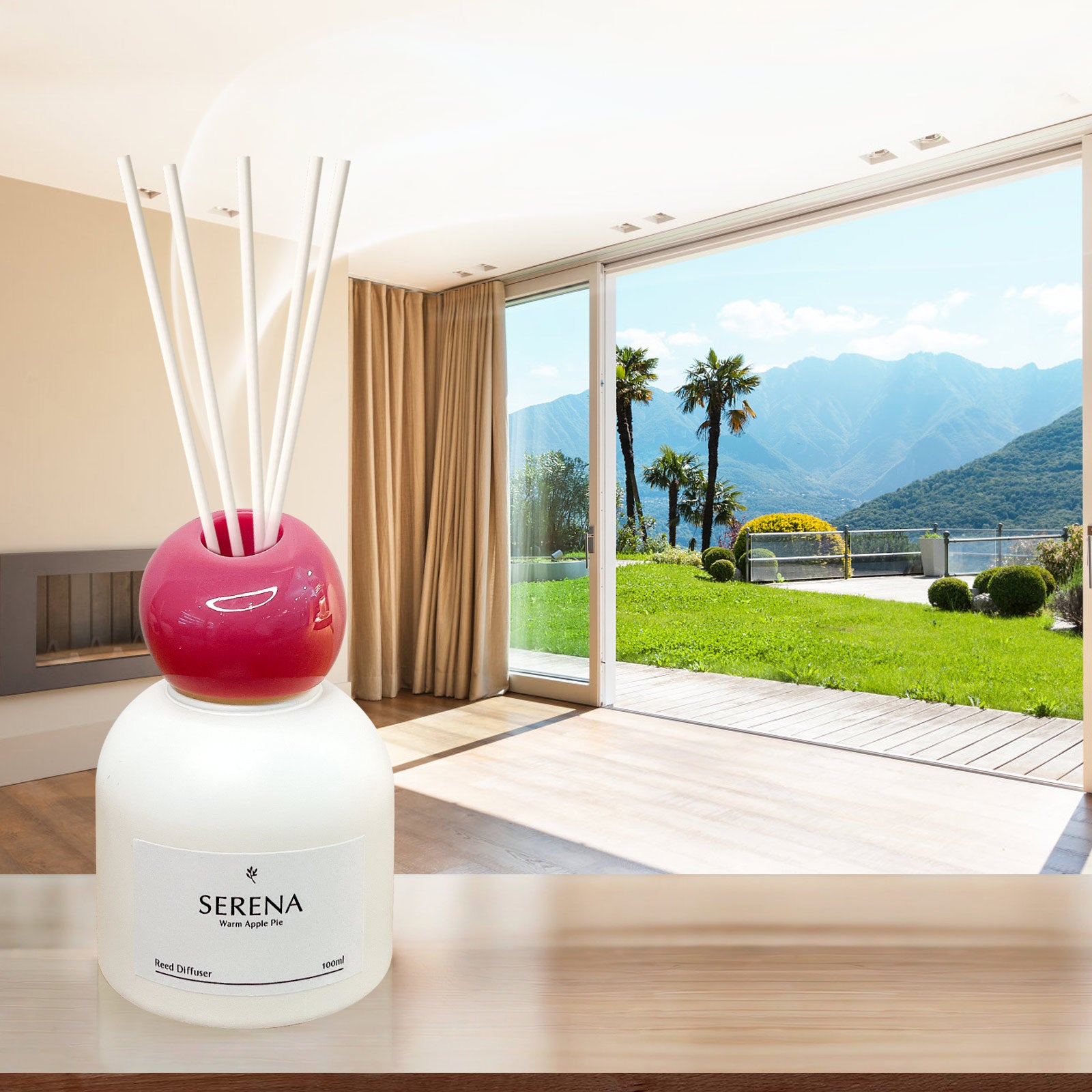 Reed Oil Diffuser for Home Fragrance, Air Freshener (100ml)