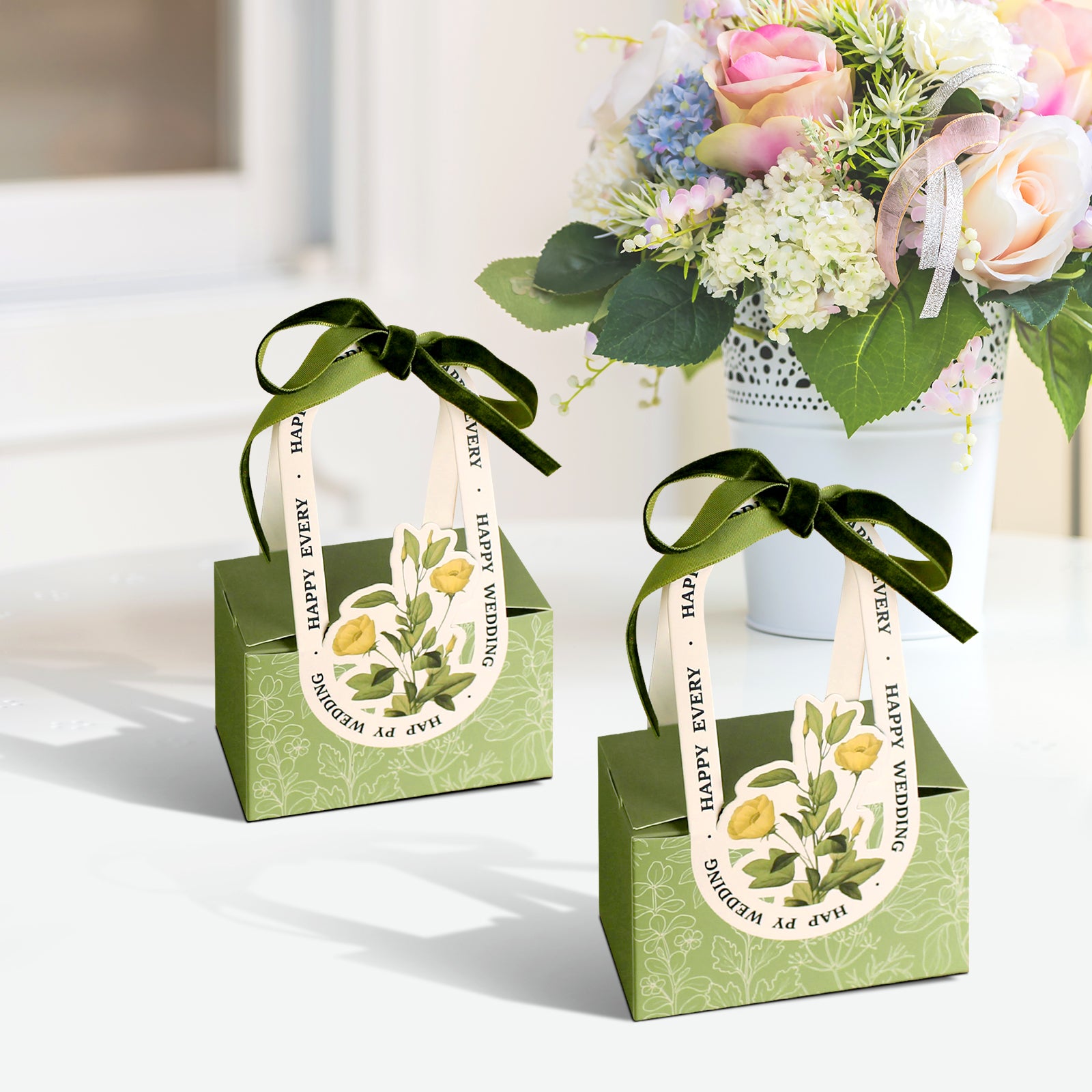Wedding Candy Box Set of 10, Premium Curated Craft Gift Box