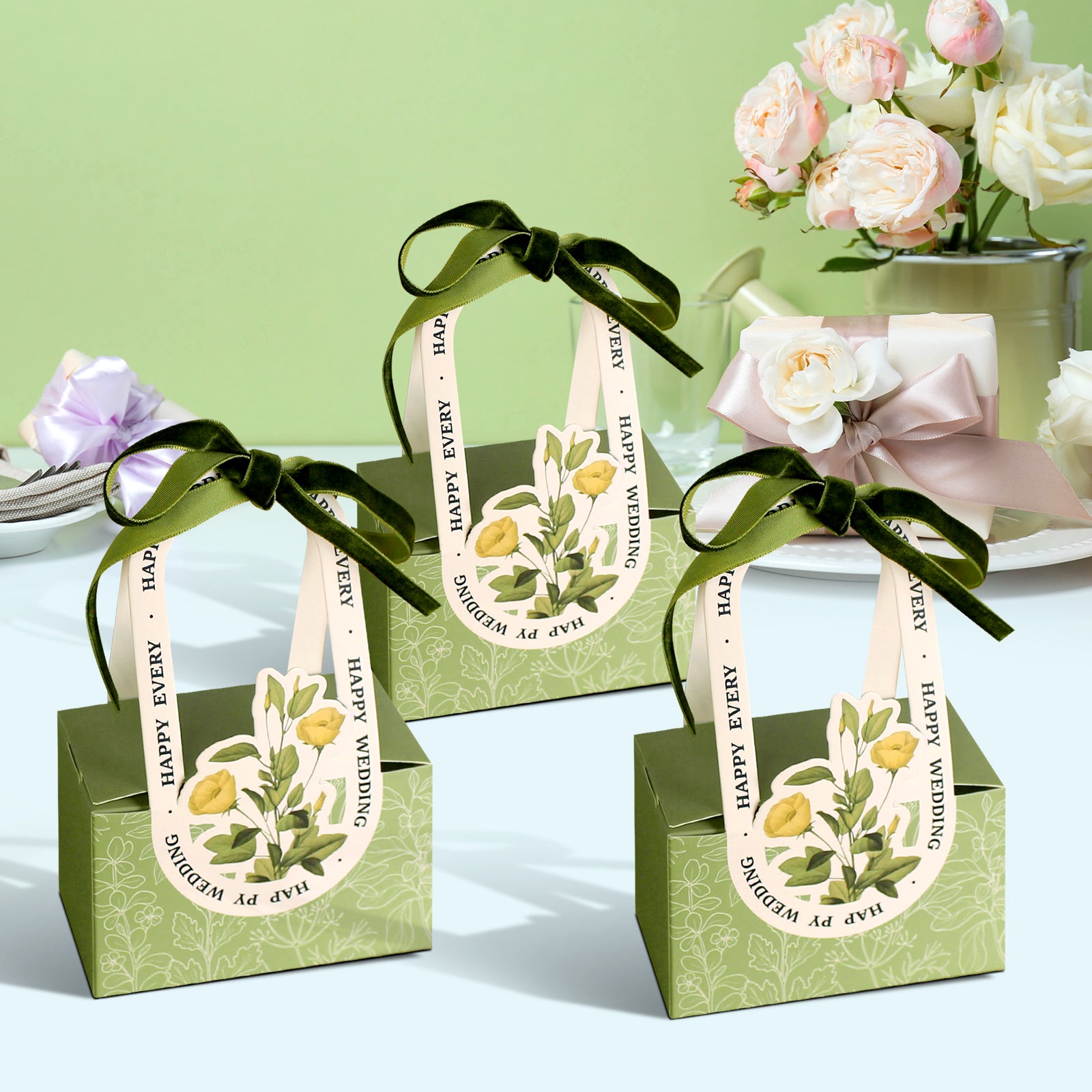 Wedding Candy Box Set of 10, Premium Curated Craft Gift Box