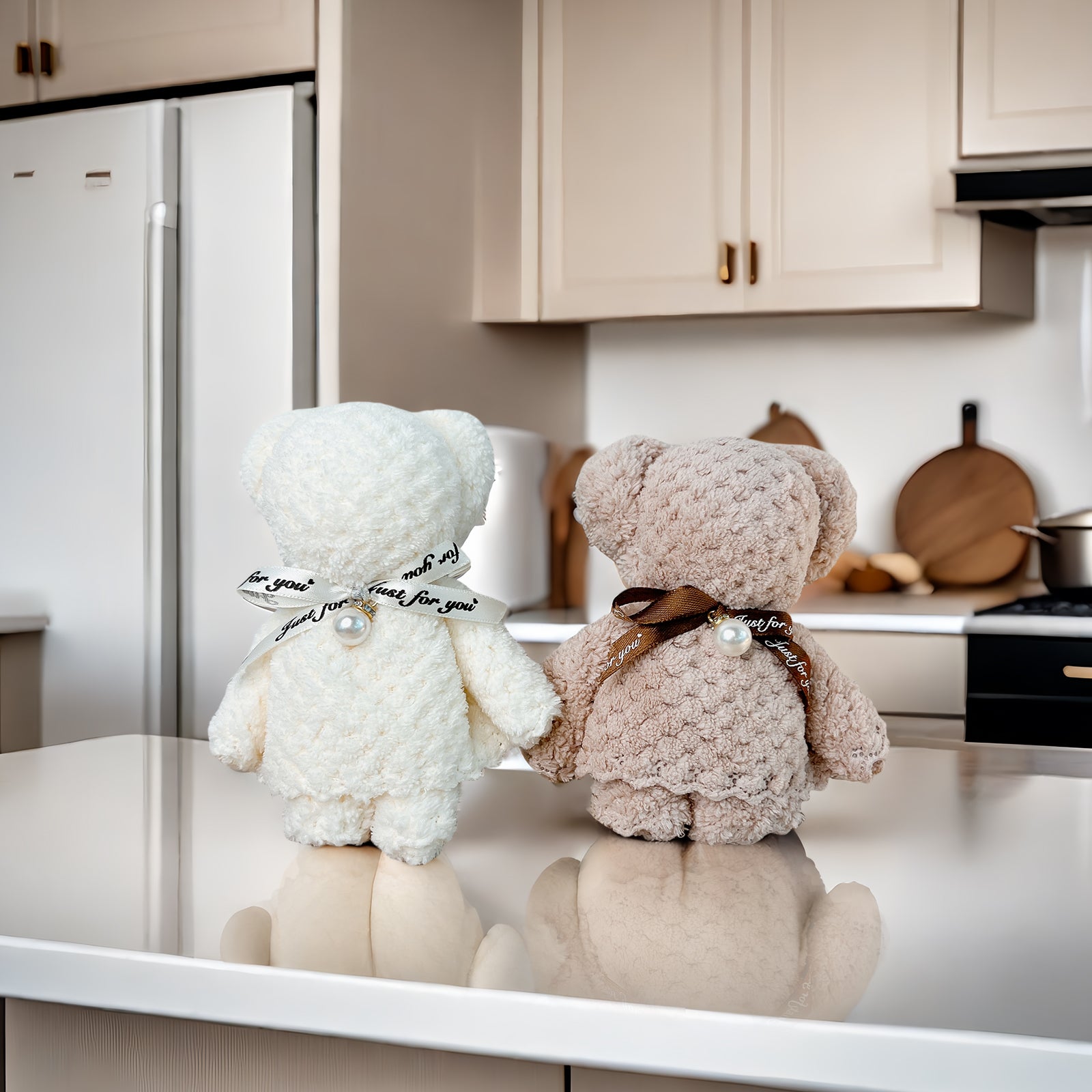 Teddy Bear Bath Towel, Cute Bath Towel, Soft and Cozy Towel