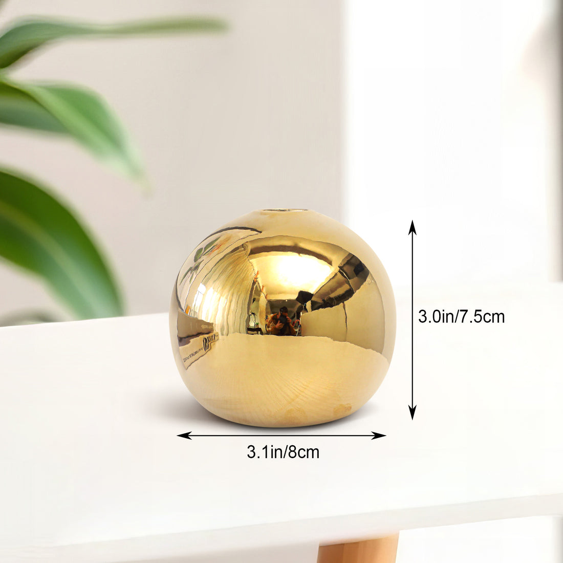 Galvanized Plant Pots, Modern Galvanized Ceramic Planter Pot