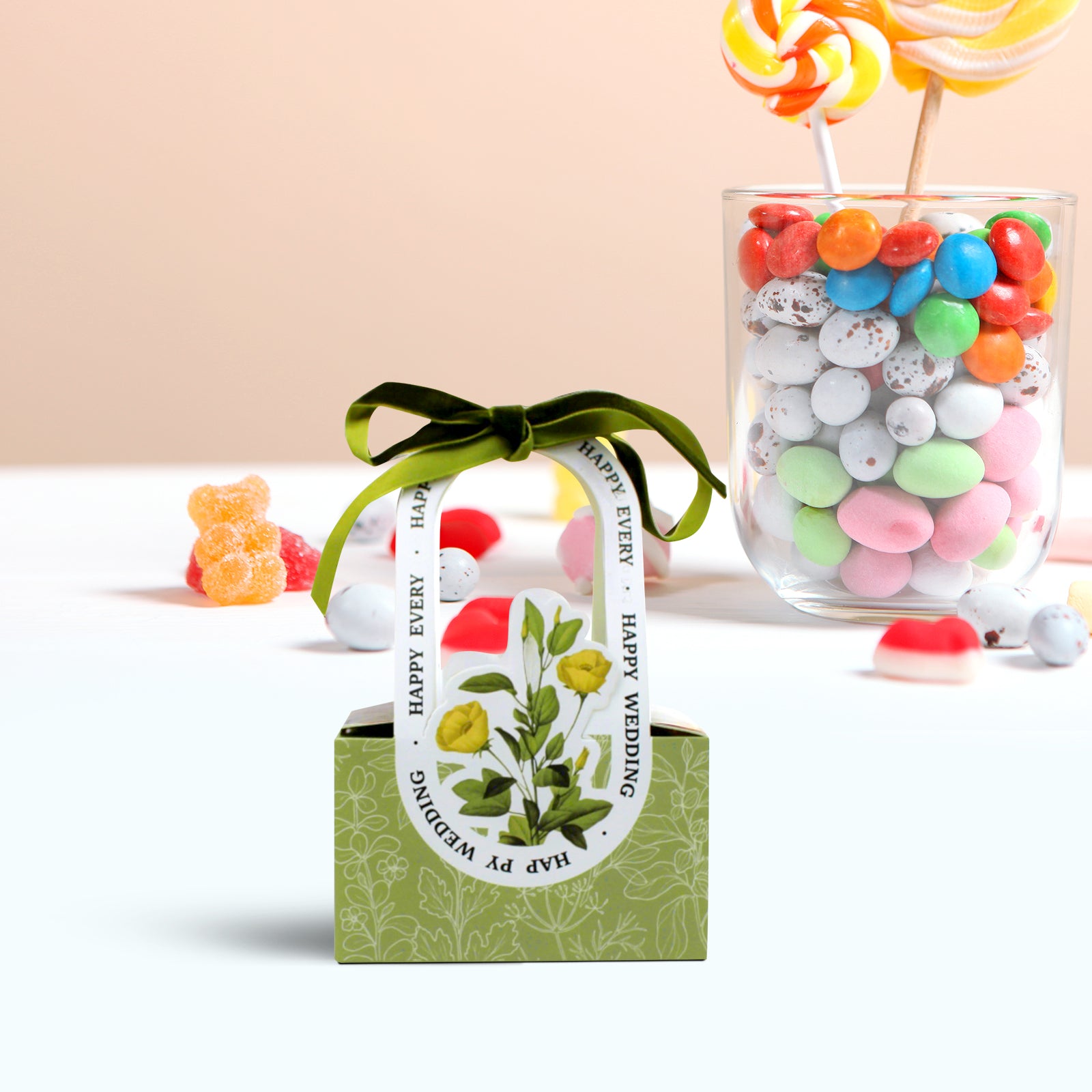 Wedding Candy Box Set of 10, Premium Curated Craft Gift Box
