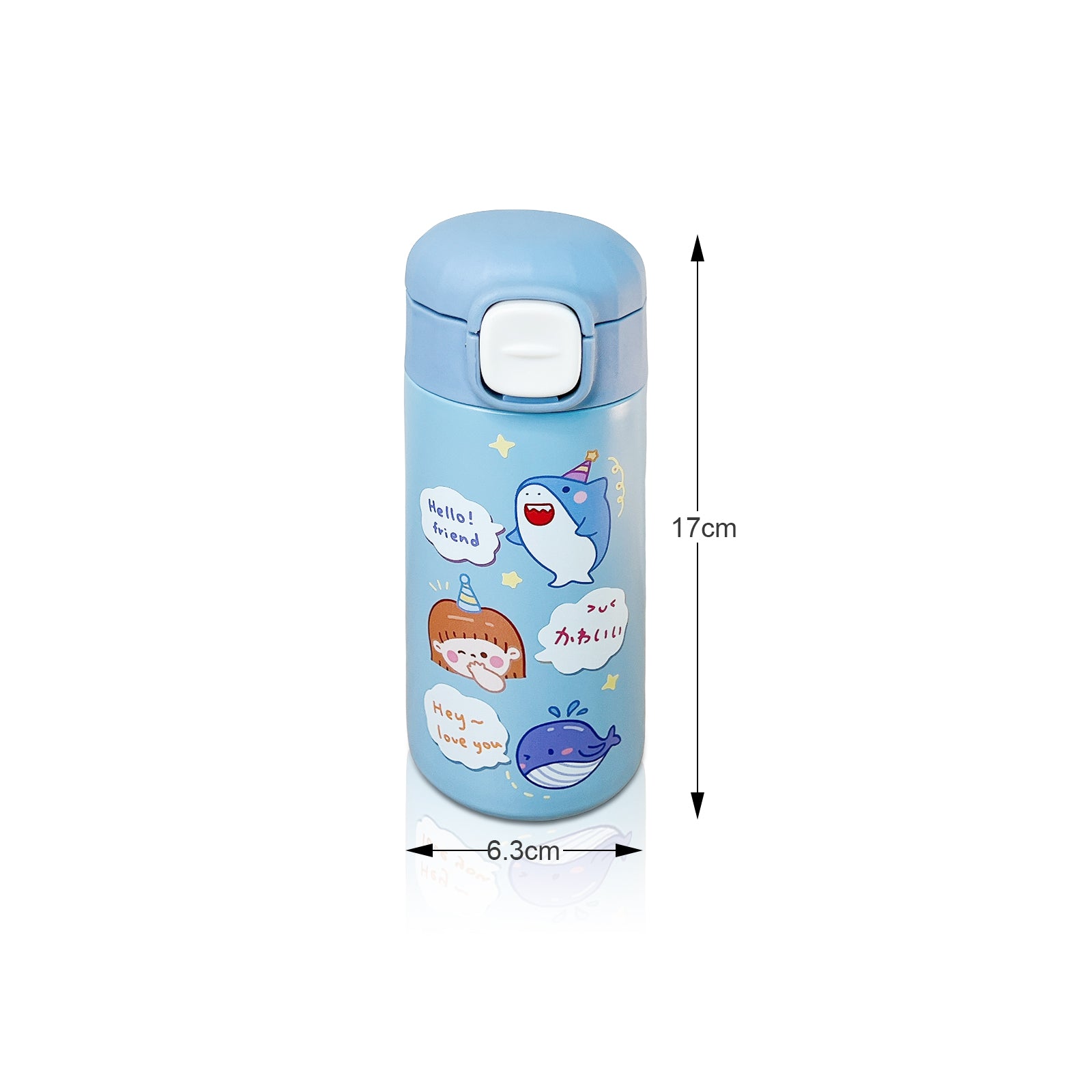 Thermal Water Bottle, Kawaii Thermal Bottle, Kids Thermos Water Bottle