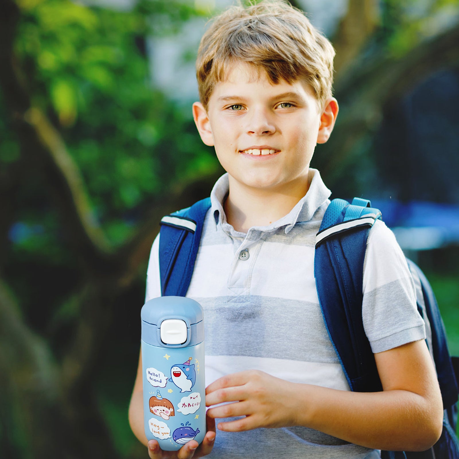 Thermal Water Bottle, Kawaii Thermal Bottle, Kids Thermos Water Bottle
