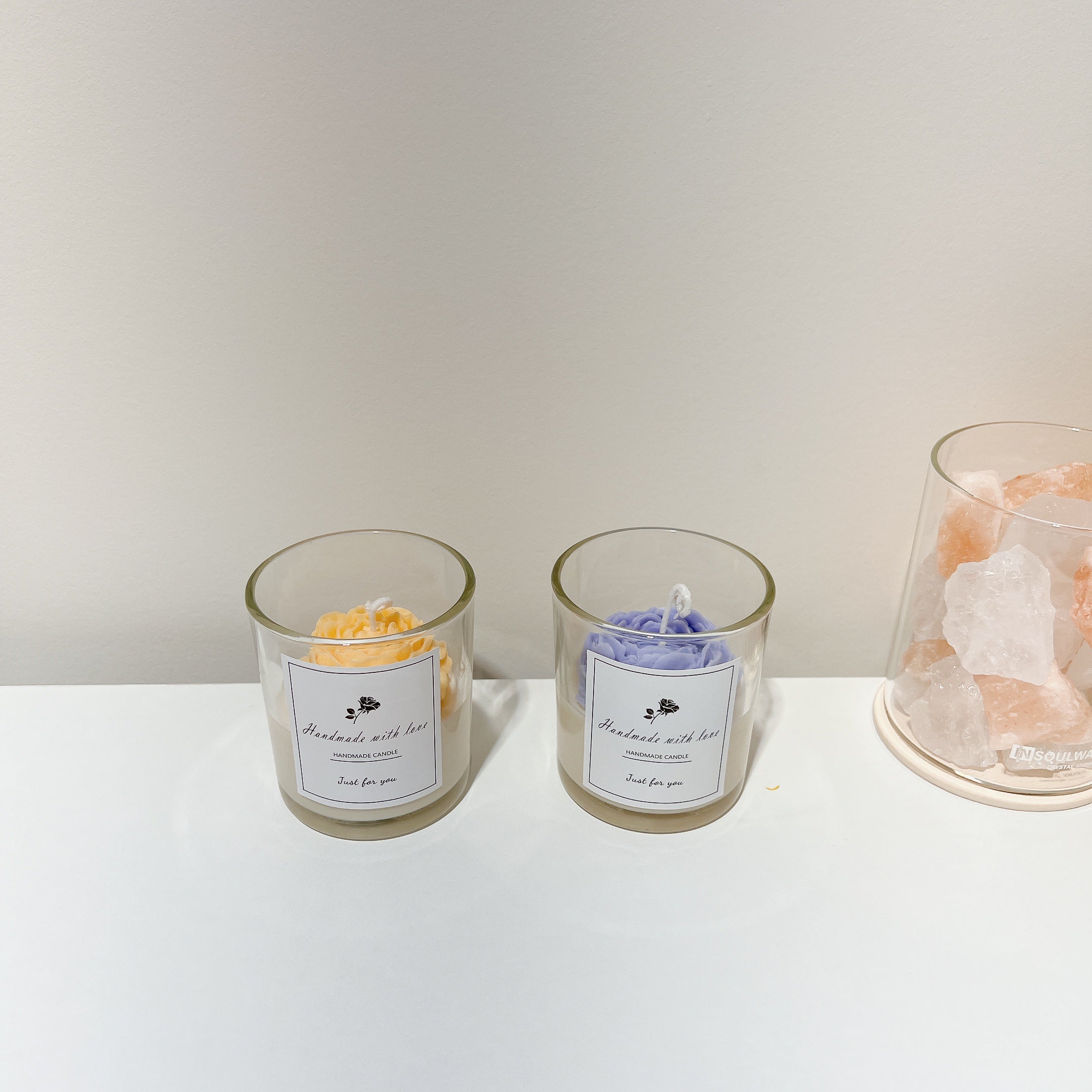 Personalized Container Flower Scented Candle Gift Workshop – Create Your Unique Candle Gift