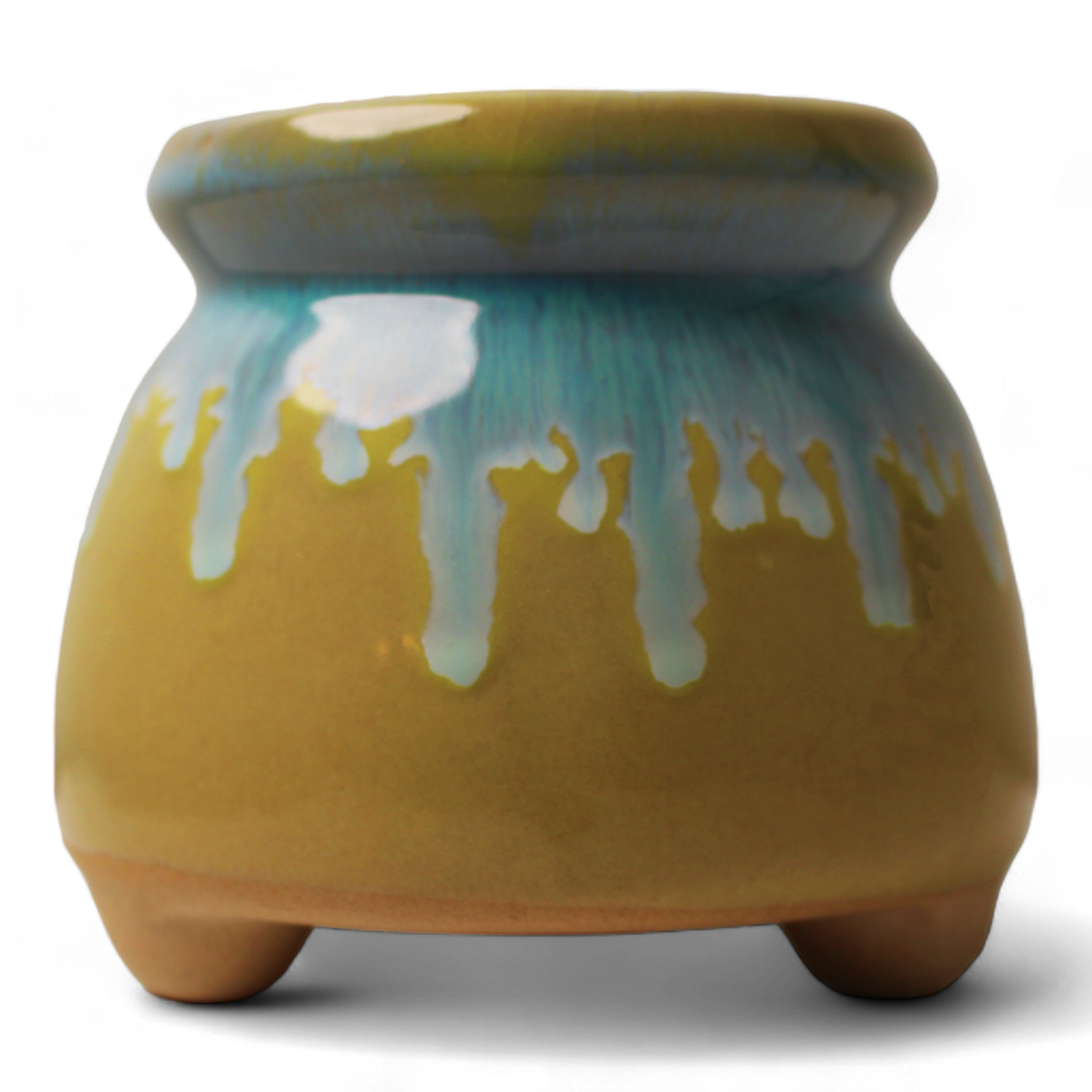 Colorful Clay Planter Pots, Hand Painted Indoor Planter Pots