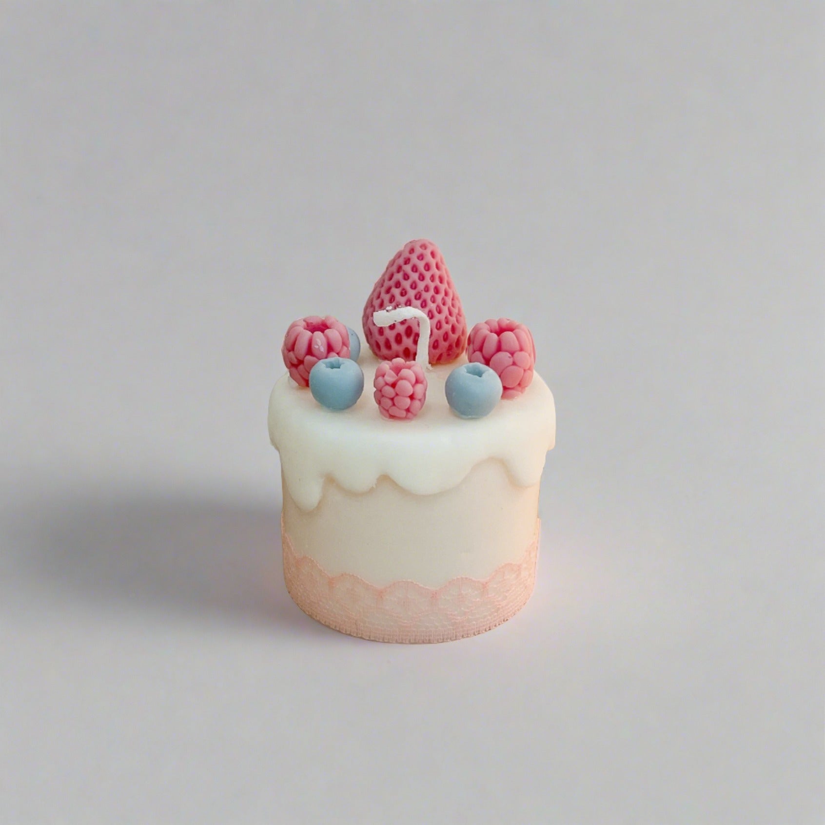 Cake Candle, Handmade Scented Candle, Birthday Party Decor