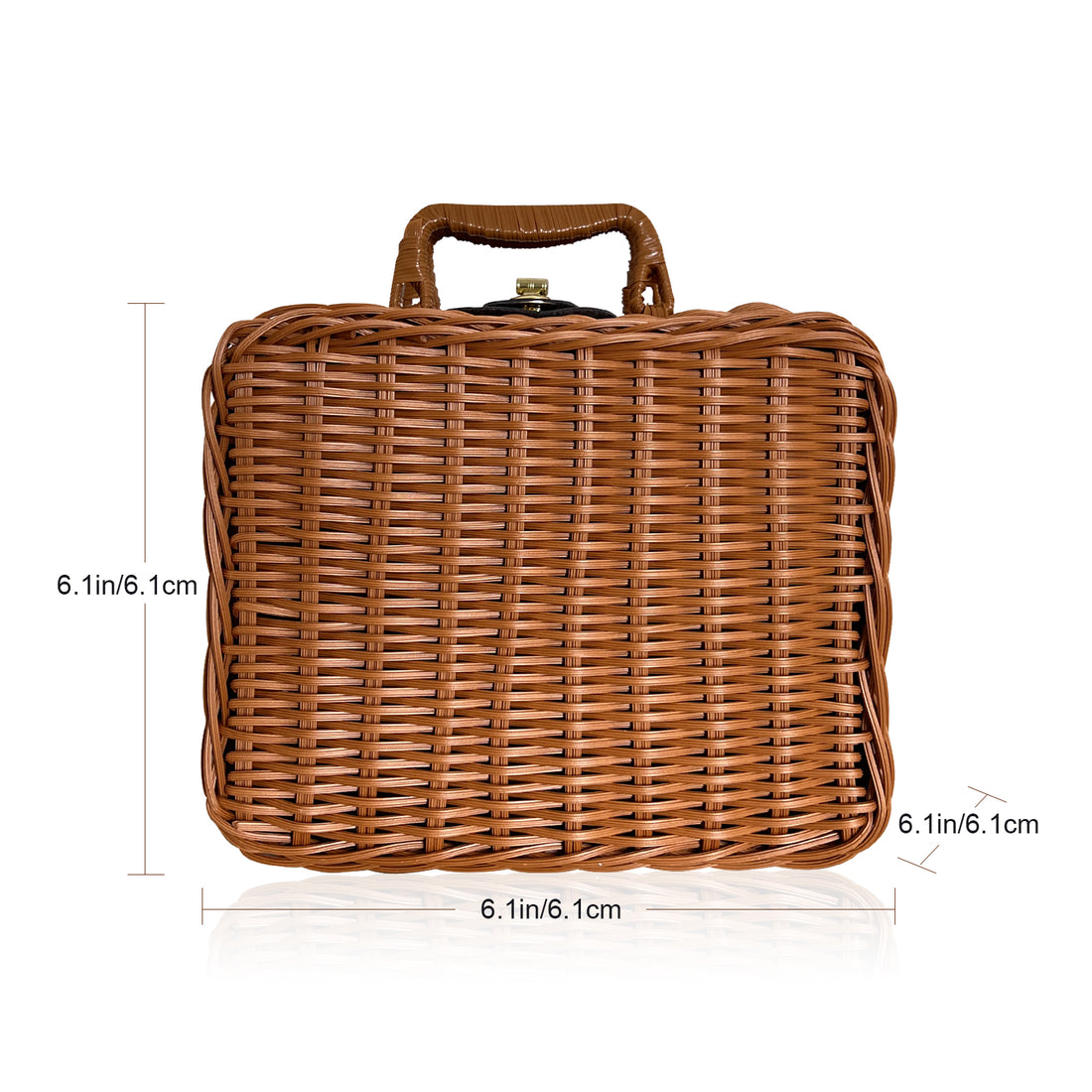 Rattan Basket Gift, Premium Woven Rattan Gift Basket, Elegant Gift