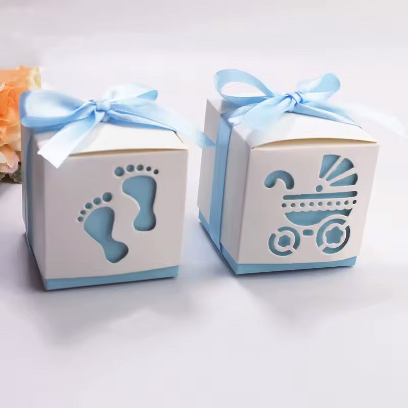 Baby Shower Sweet Gift Box Set of 10, Premium Craft Gift Box