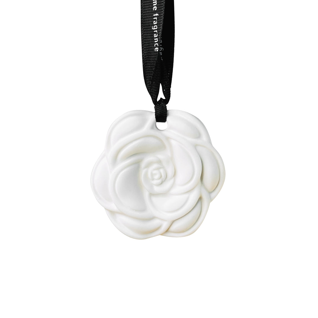 White Flower Holiday Ornament, Decorative Ornament