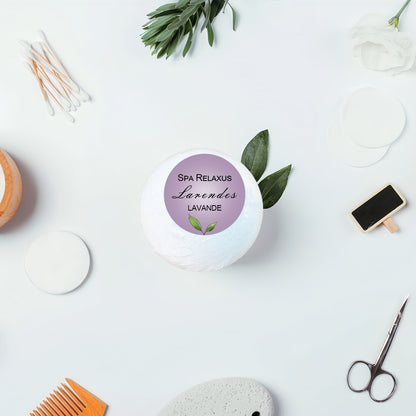 Natural Bath Bombs, Round Bath Bombs, Self Care Bath Bombs