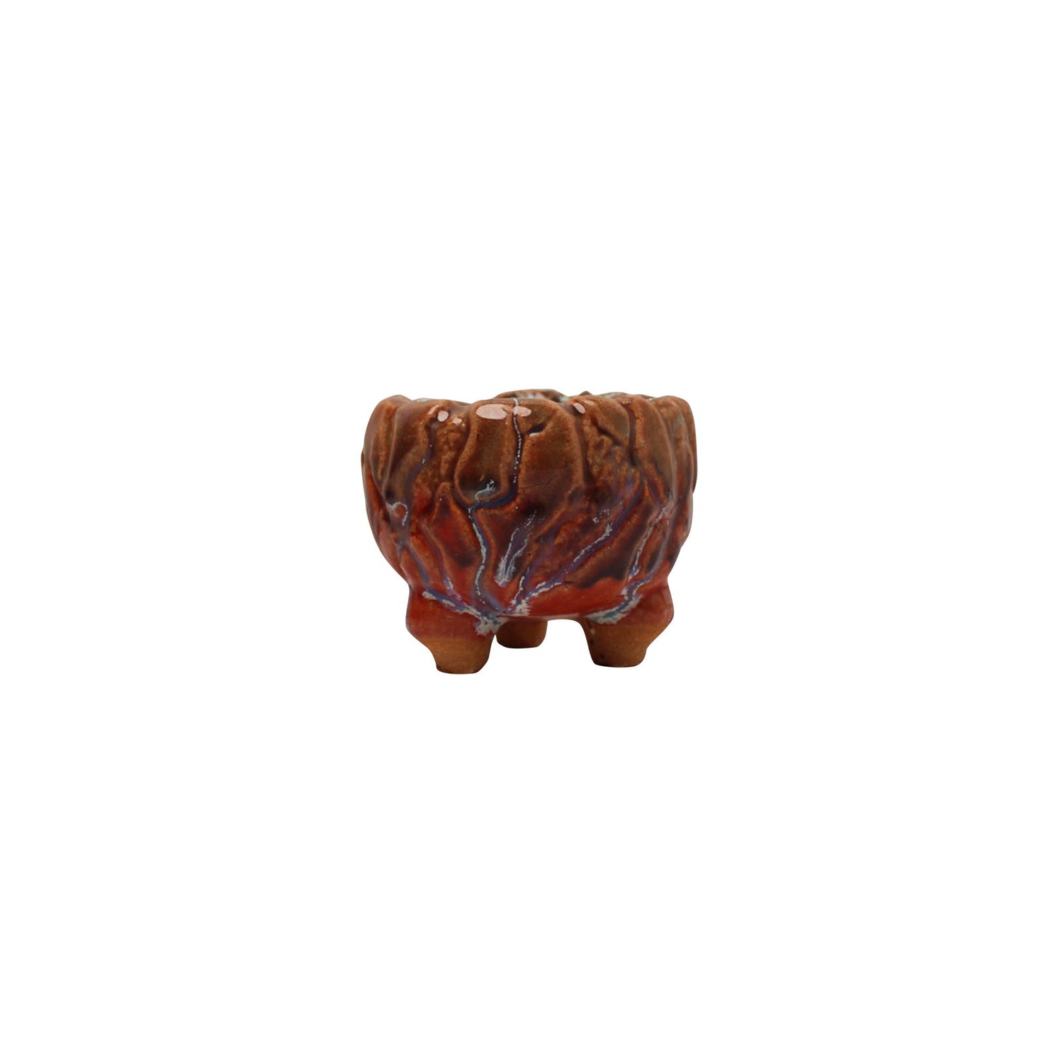 Colorful Planter Pots, Maifan Stone Planter Pot Home Decor