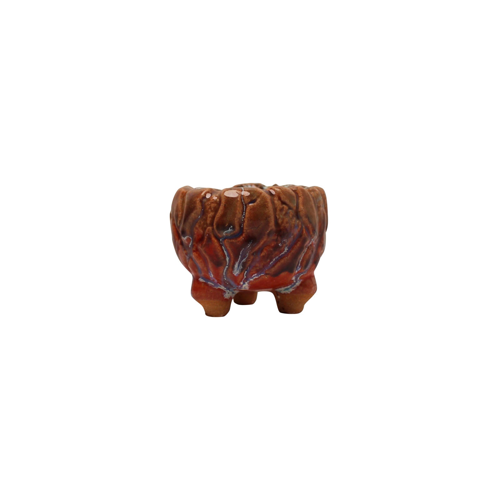 Colorful Planter Pots, Maifan Stone Planter Pot Home Decor