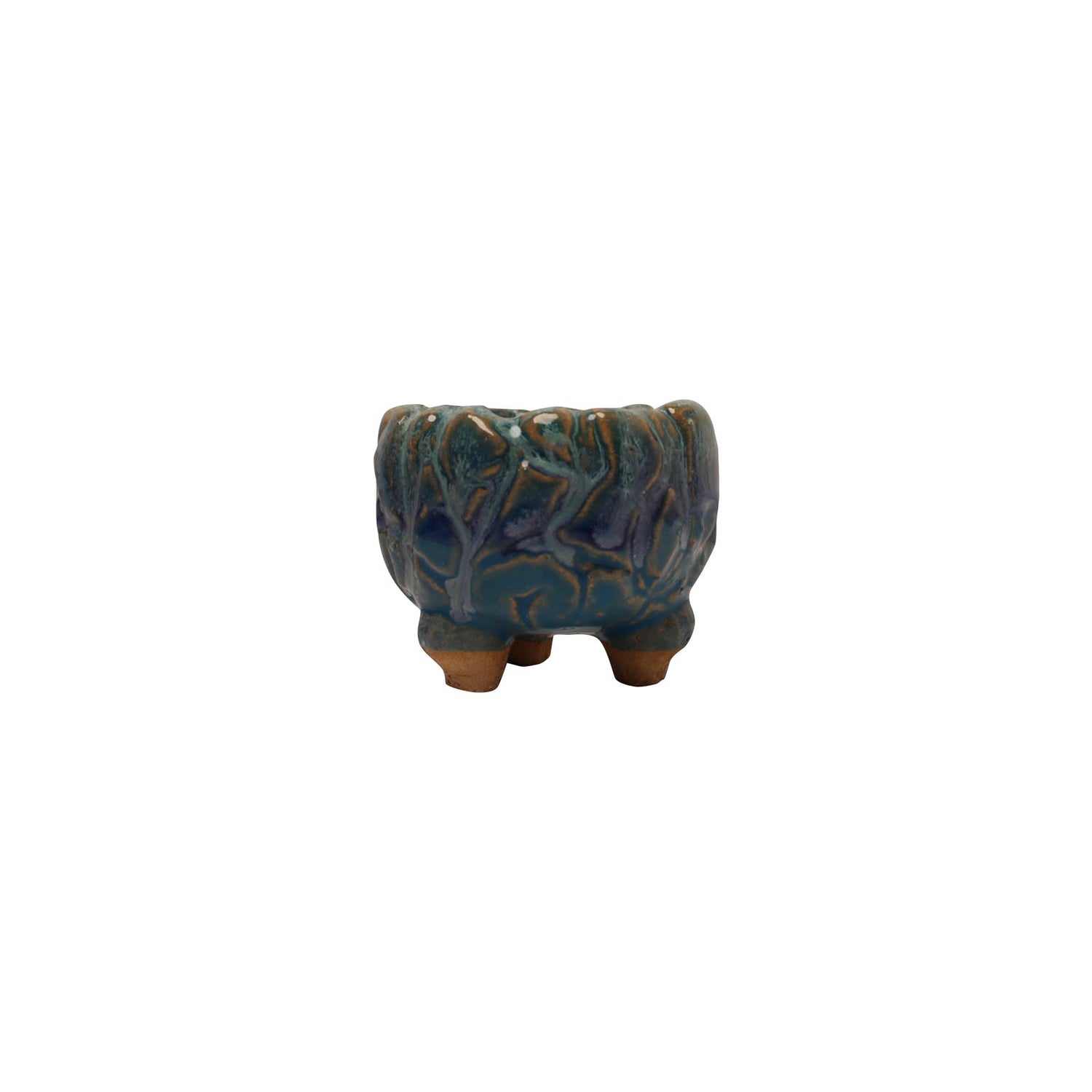 Colorful Planter Pots, Maifan Stone Planter Pot Home Decor