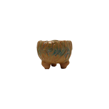 Colorful Planter Pots, Maifan Stone Planter Pot Home Decor