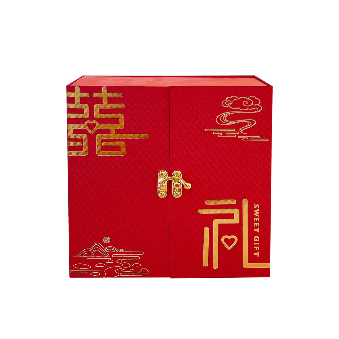 Red Gift Box for Her, Premium Craft Curated Gift Box