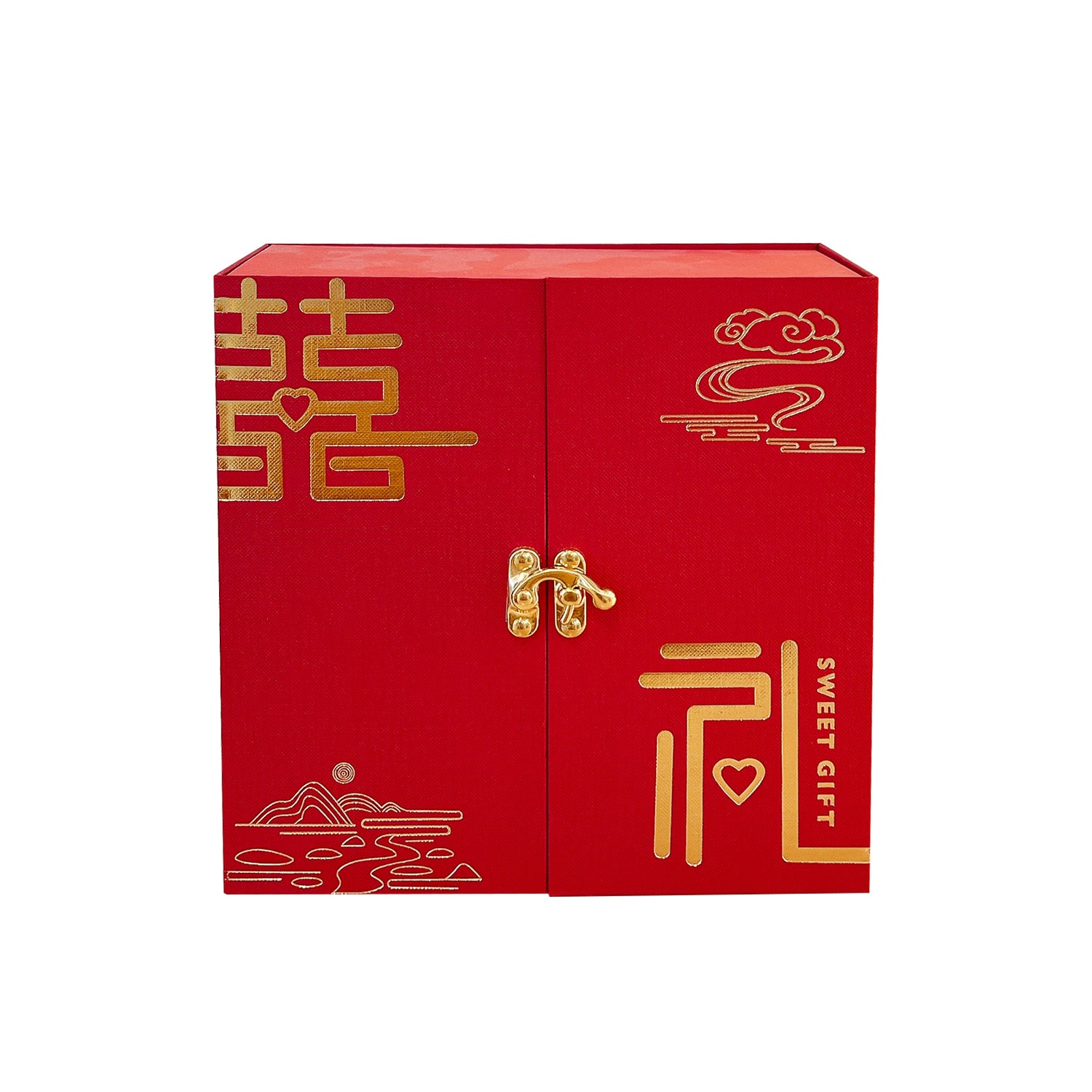 Red Gift Box for Her, Premium Craft Curated Gift Box
