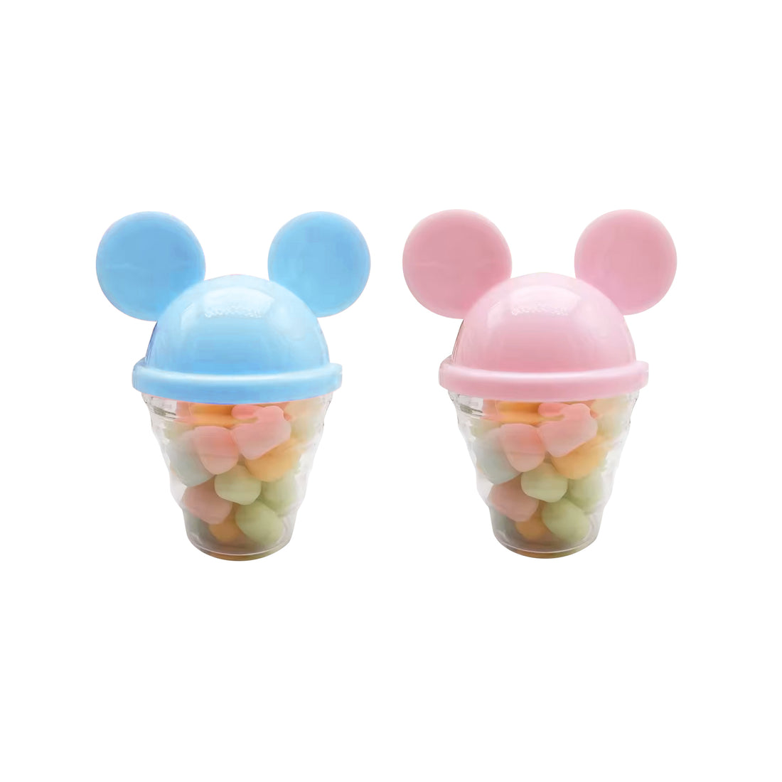 Mikey Candy Cups, Set of 5 Transparent Mikey Candy Cups, Baby Gift