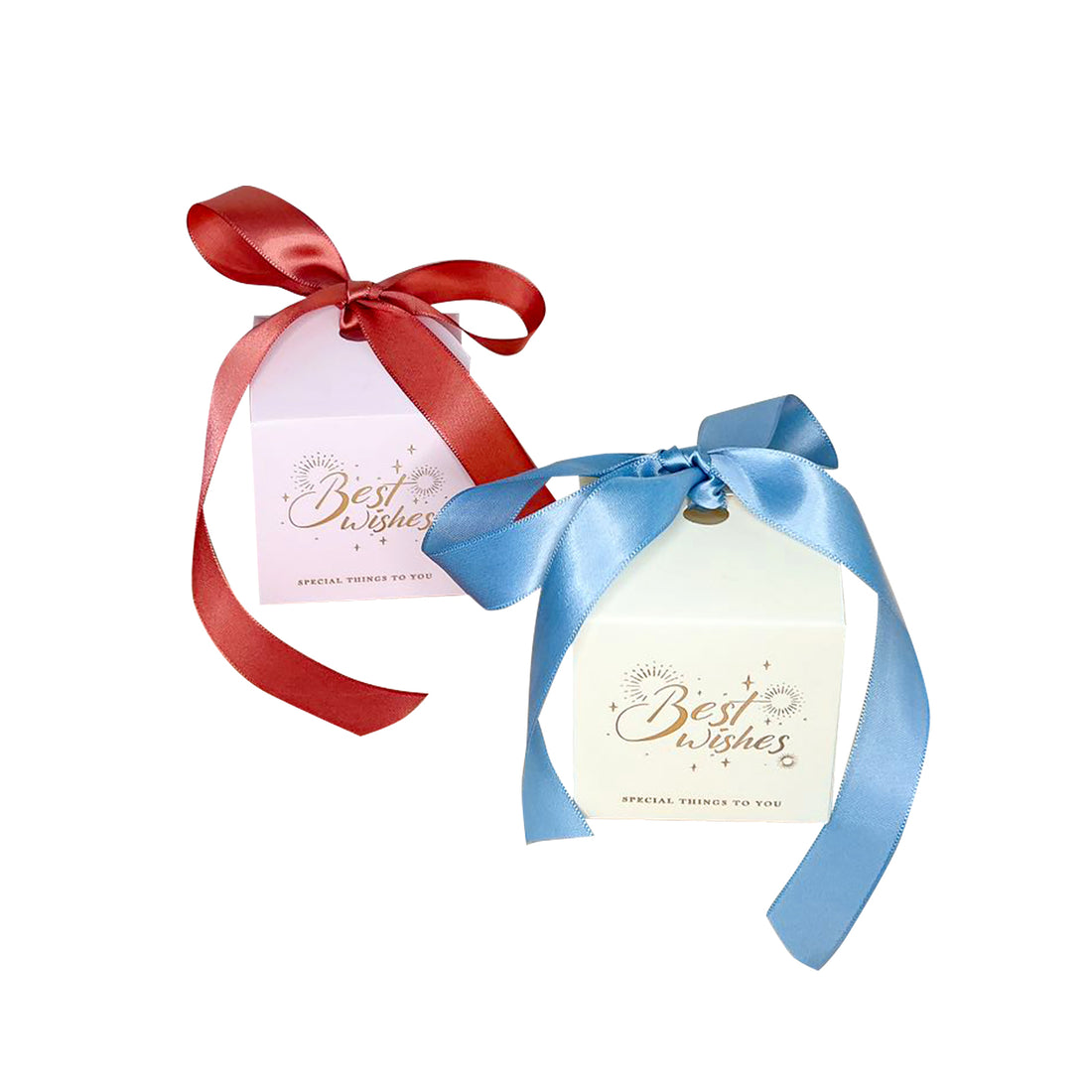 Curated Gift Box Set of 10, Premium Craft Square Gift Boxes