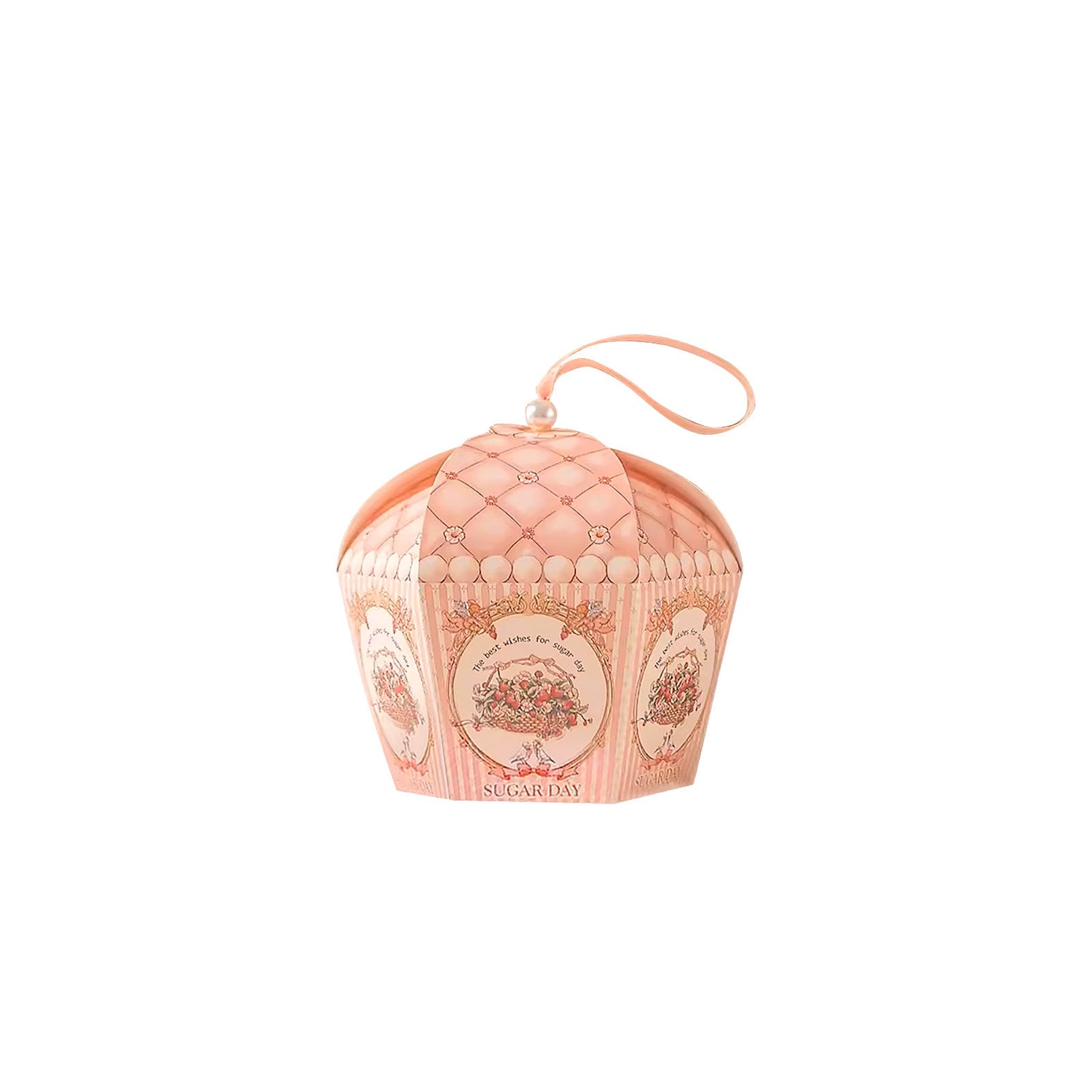 Pearl Flower Gift Box Set of 10, Reusable Birthday Chocolate Gift Box