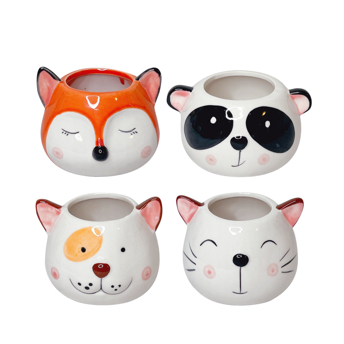 Cute Animal Planters, Unique Ceramic Animal Plant Pots