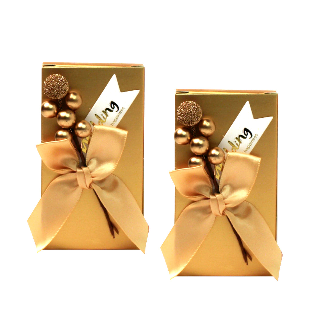 Gold Gift Box Set of 10, Premium Gold Boxes for Gift