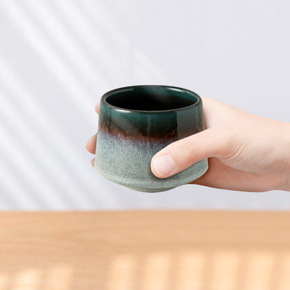 Handcrafted Ceramic Tea Cup – Minimalist Design, Glazed Finish, Perfect for Tea &amp; Coffee Lovers
