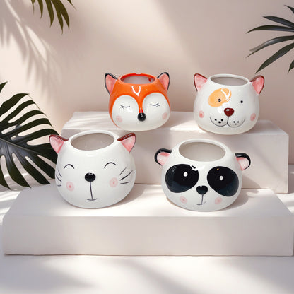 Cute Animal Planters, Unique Ceramic Animal Plant Pots