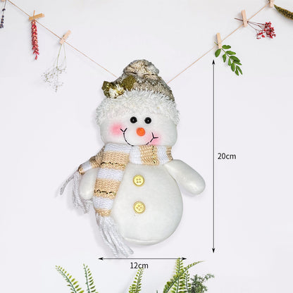Adorable Snowman Plush Keychain – Cute Winter Bag Charm, Holiday Accessory, and Perfect Christmas Gift for All Ages