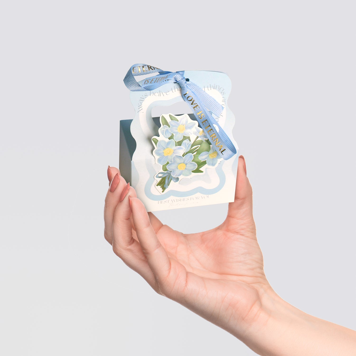 Flower Gift Box Set of 10, Premium Craft Gift Box for Her