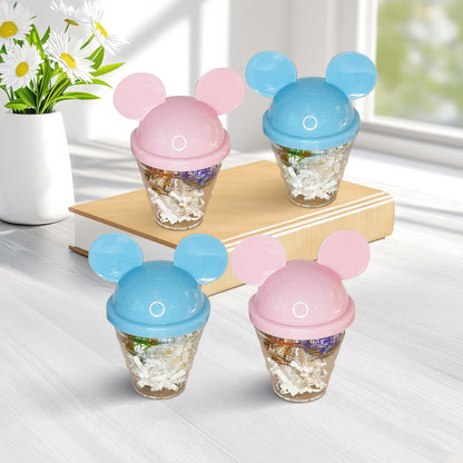 Mikey Candy Cups, Set of 5 Transparent Mikey Candy Cups, Baby Gift