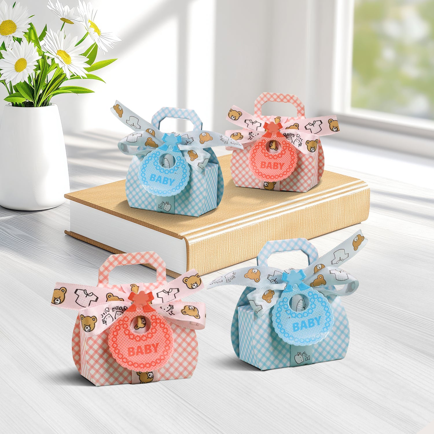 Baby Shower Candy Boxes, Baby Shower Gift Box Set of 10