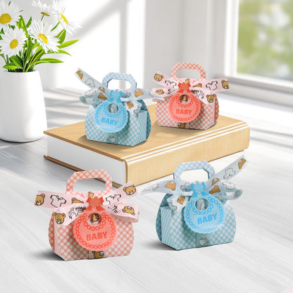 Baby Shower Candy Boxes, Baby Shower Gift Box Set of 10