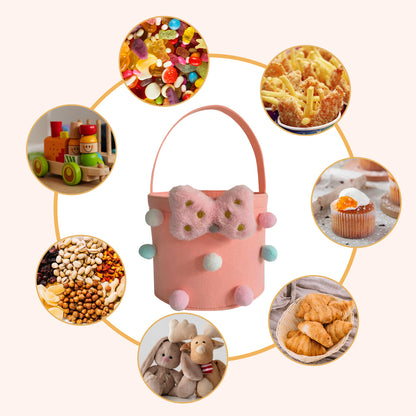 Kids Party Goodie Bags - Reusable, Colorful Party Favor Bags for Birthdays &amp; Events