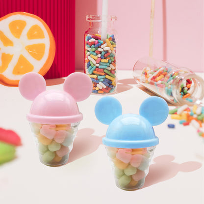 Mikey Candy Cups, Set of 5 Transparent Mikey Candy Cups, Baby Gift