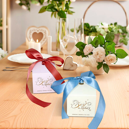 Curated Gift Box Set of 10, Premium Craft Square Gift Boxes