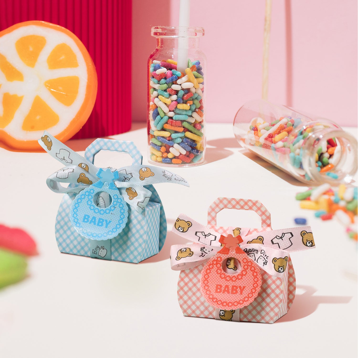 Baby Shower Candy Boxes, Baby Shower Gift Box Set of 10