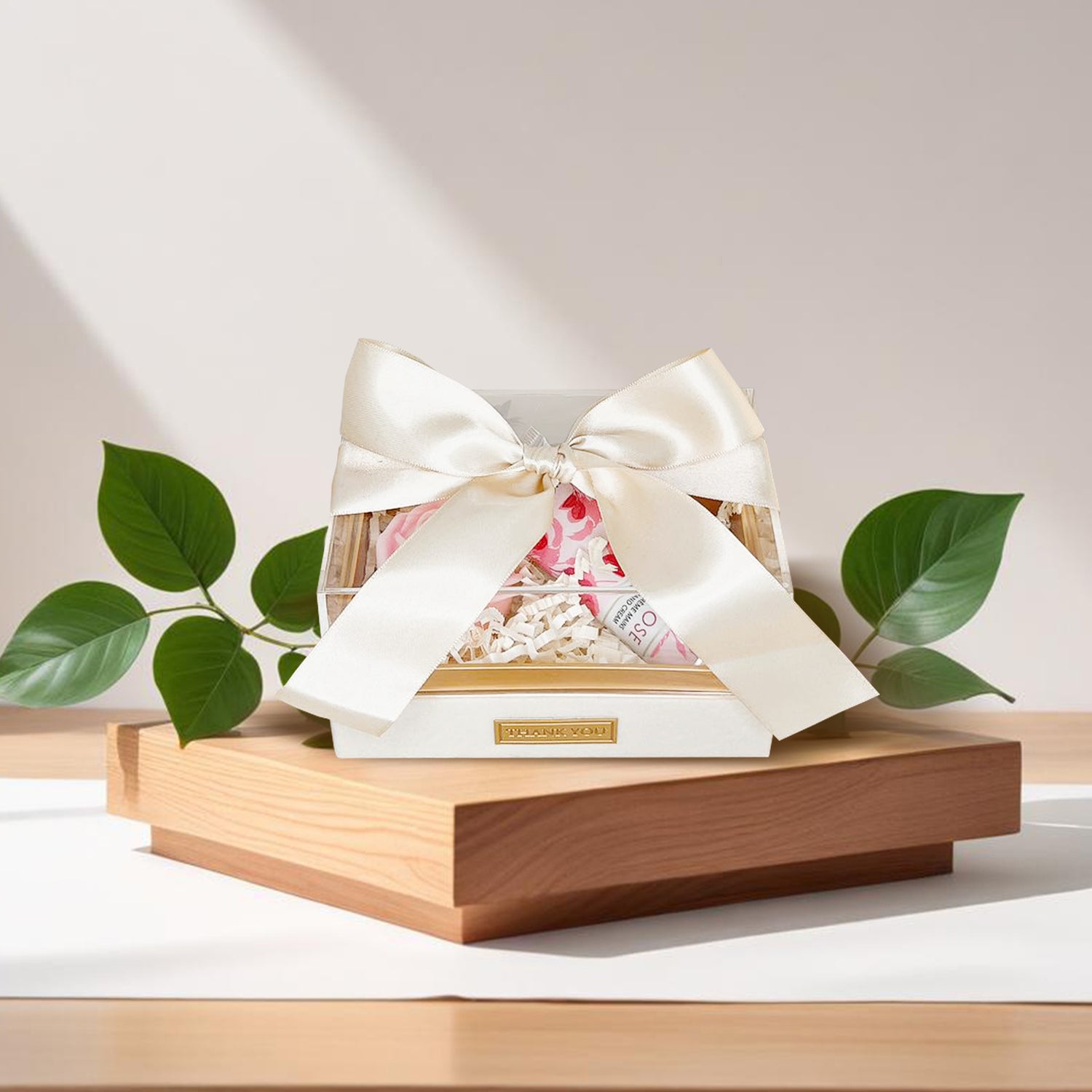 Luxury Gift Box With Bow, Premium Curated Craft Gift Box, Handmade Box