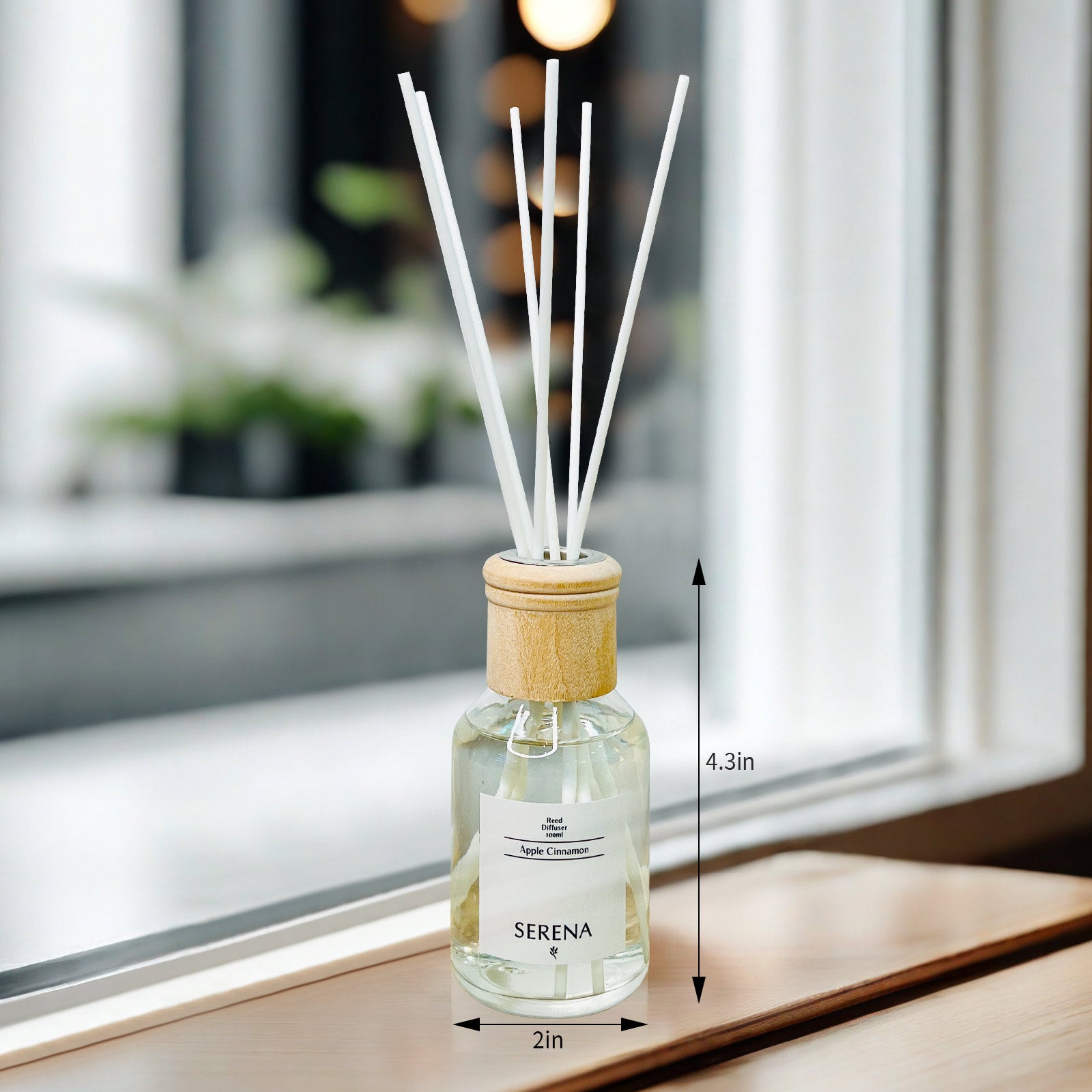 Reed Oil Diffuser for Home Fragrance, Air Freshener (100ml)