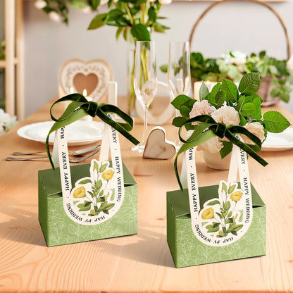 Wedding Candy Box Set of 10, Premium Curated Craft Gift Box