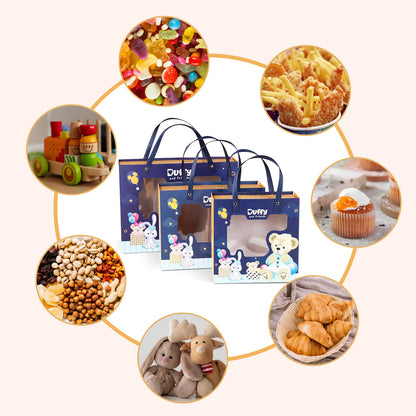 Cute Gift Bag, Duffy with Friends Craft Gift Bag, Birthday Gift Bag