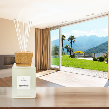 Frosted Glass Diffuser for Home Fragrance, Serena Air Freshener (100ml)